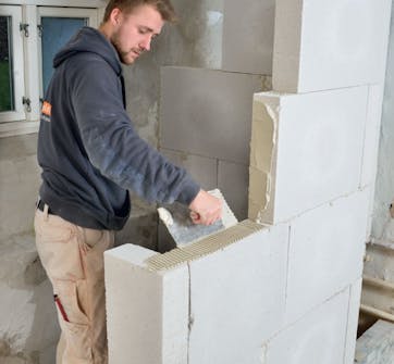 Bygge dusjnisje Porebetong